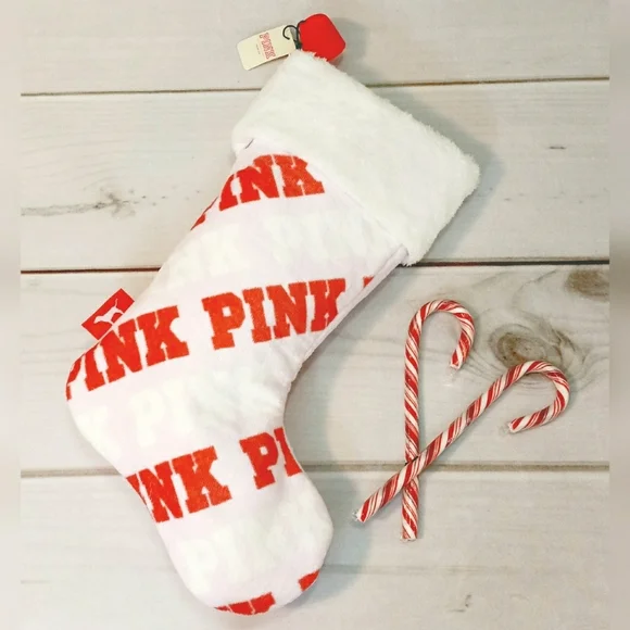 VS PINK Christmas Stocking 🌟Limited Edition!🌟 - Picture 1 of 13